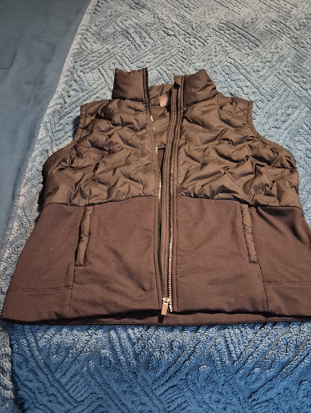 Calia Cold Dash Vest Sz XL Black GUC